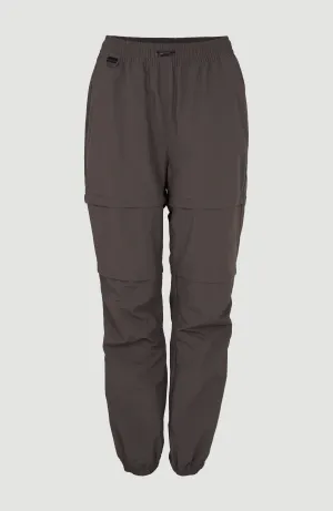 Tour Convertible High Waist Zip Hose | Raven