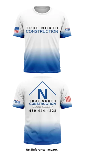 True North Construction Store 1 Core Men's SS Performance Tee - 2ymJMA