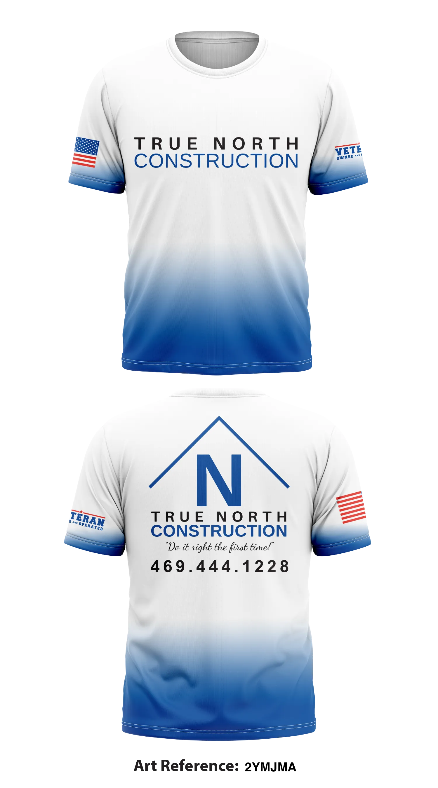 True North Construction Store 1 Core Men's SS Performance Tee - 2ymJMA