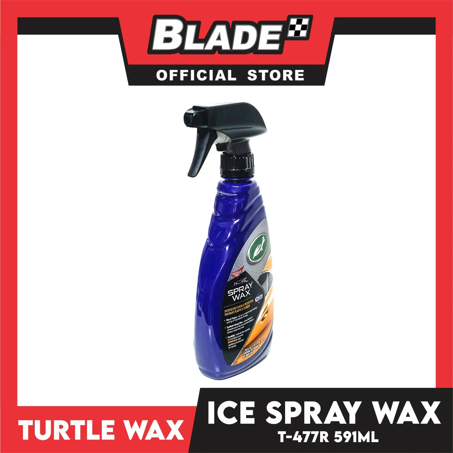 Turtle Wax Ice Premium Spray Wax T-477R 591ml