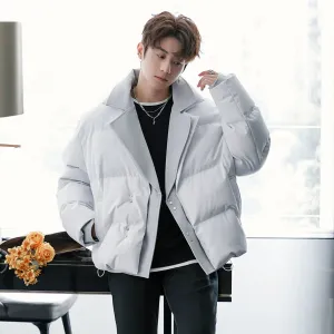 Two-piece Suit Collar Cotton Jacket