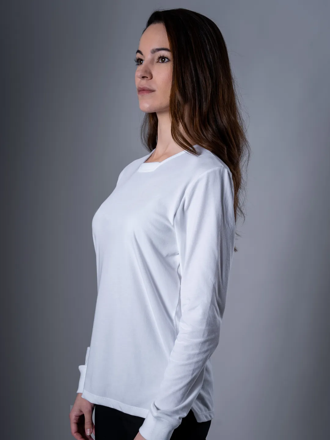 Ultra Tee T Neck Long Sleeve