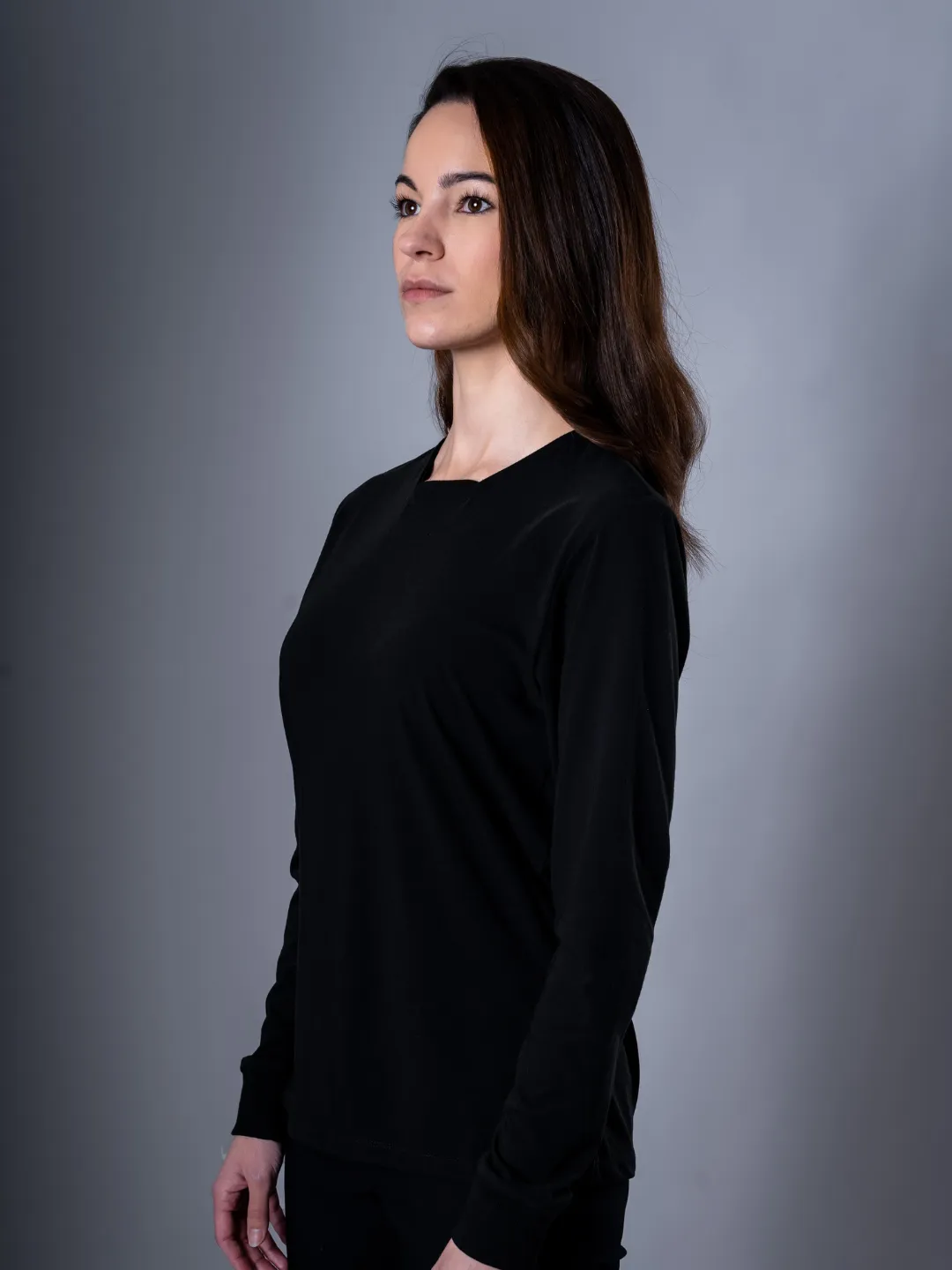 Ultra Tee T Neck Long Sleeve