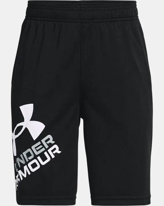 Under Armour Boys' UA Prototype 2.0 Logo Shorts