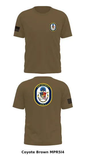 USS Detroit Gold Store 1 Core Men's SS Performance Tee - MPR5l4