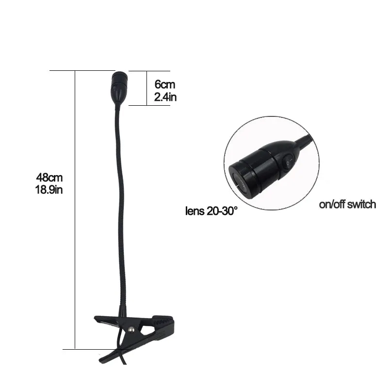 UV LED Working Lamp / Reading Lamp