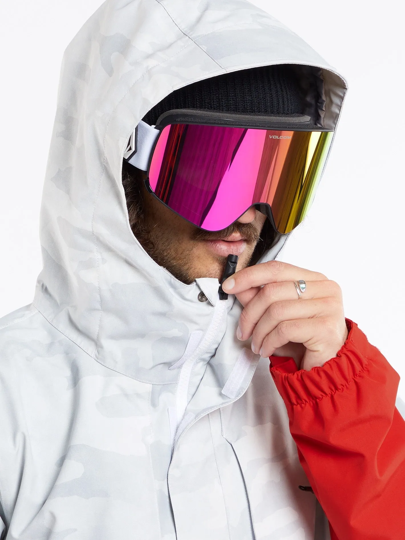 V.Co Op Insulated Jacket - WHITE CAMO
