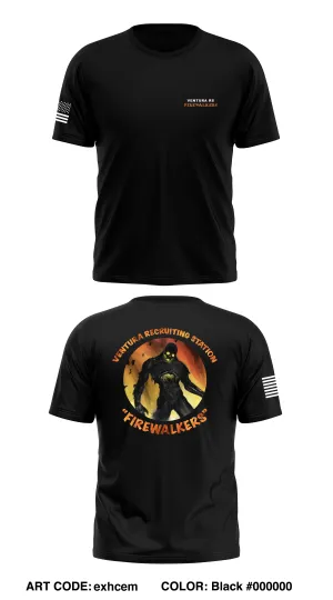 Ventura Recruiting Station Store 1 Core Men's SS Performance Tee - exhcem