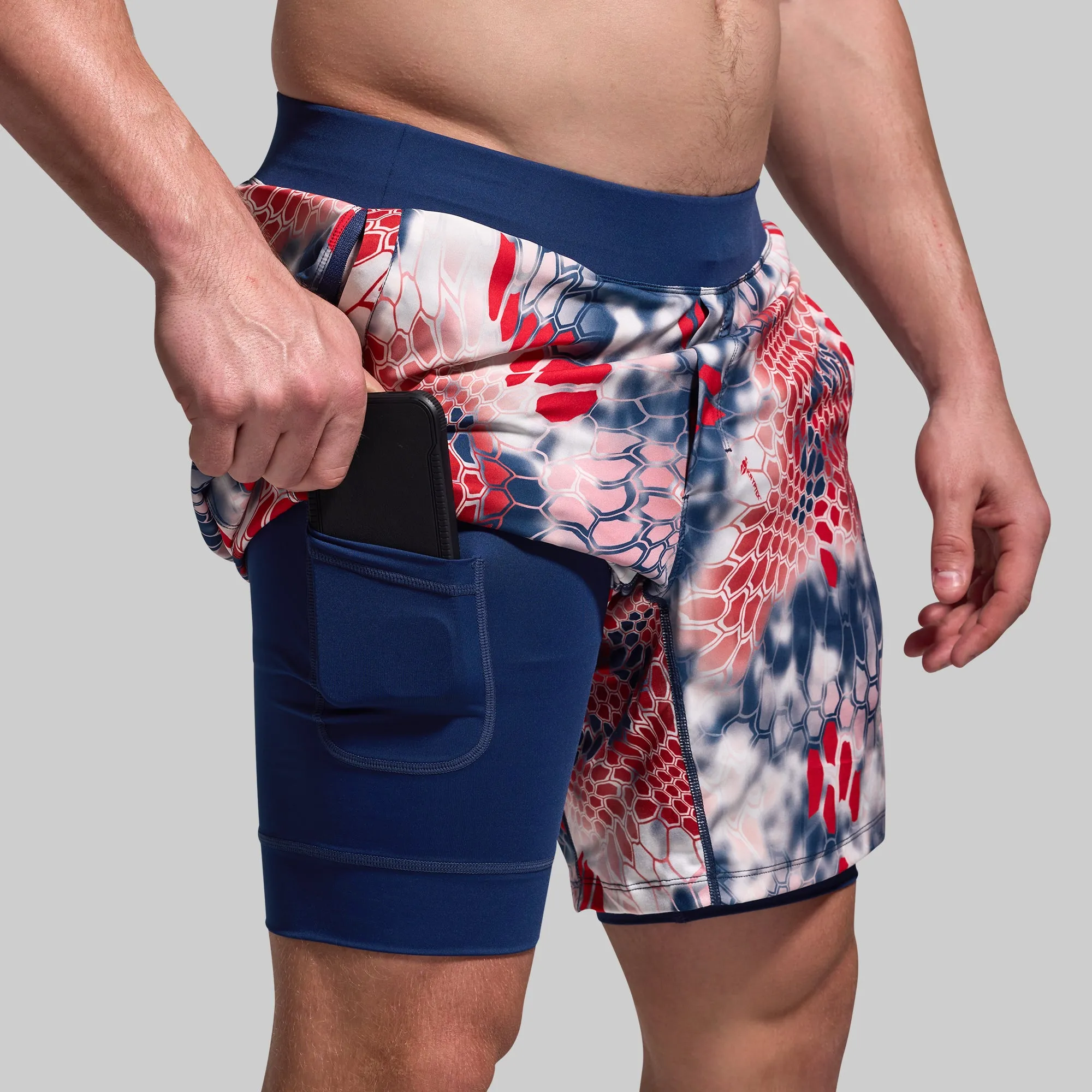 Versatile Short w/ Compression 7" (Kryptek Liberty)