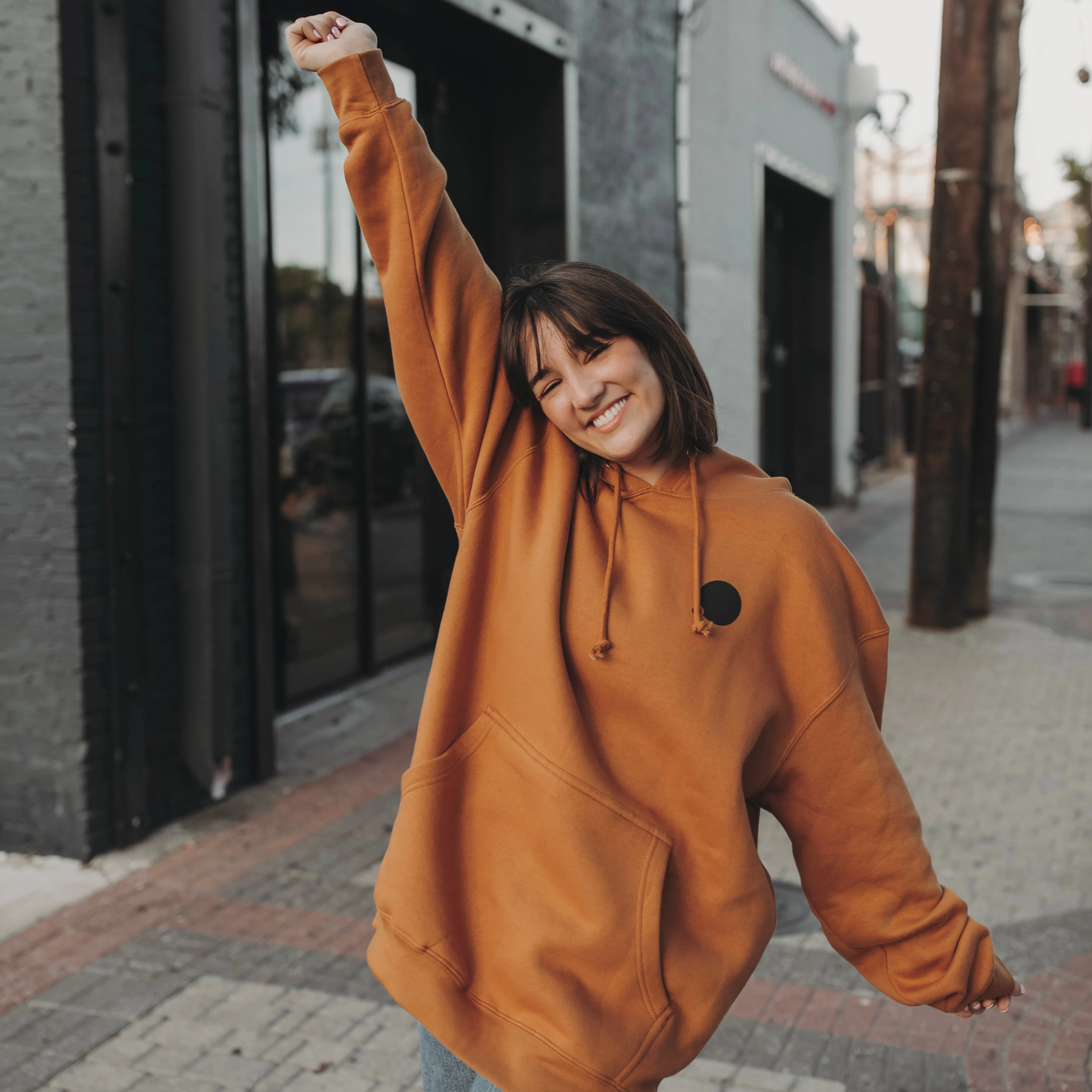 Vision Love Hoodie (Caramel)