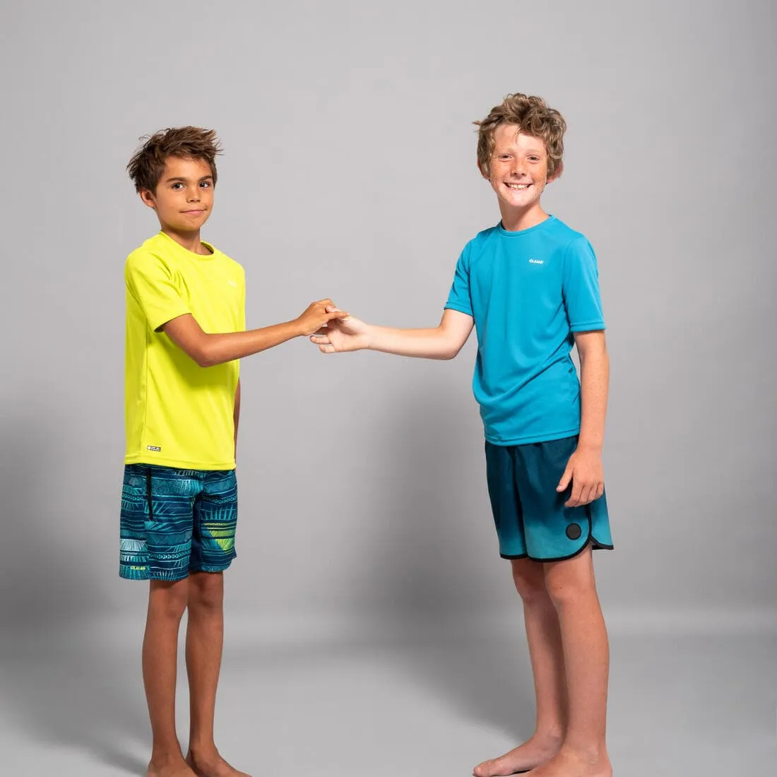 Water tee shirt anti UV manche courte junior