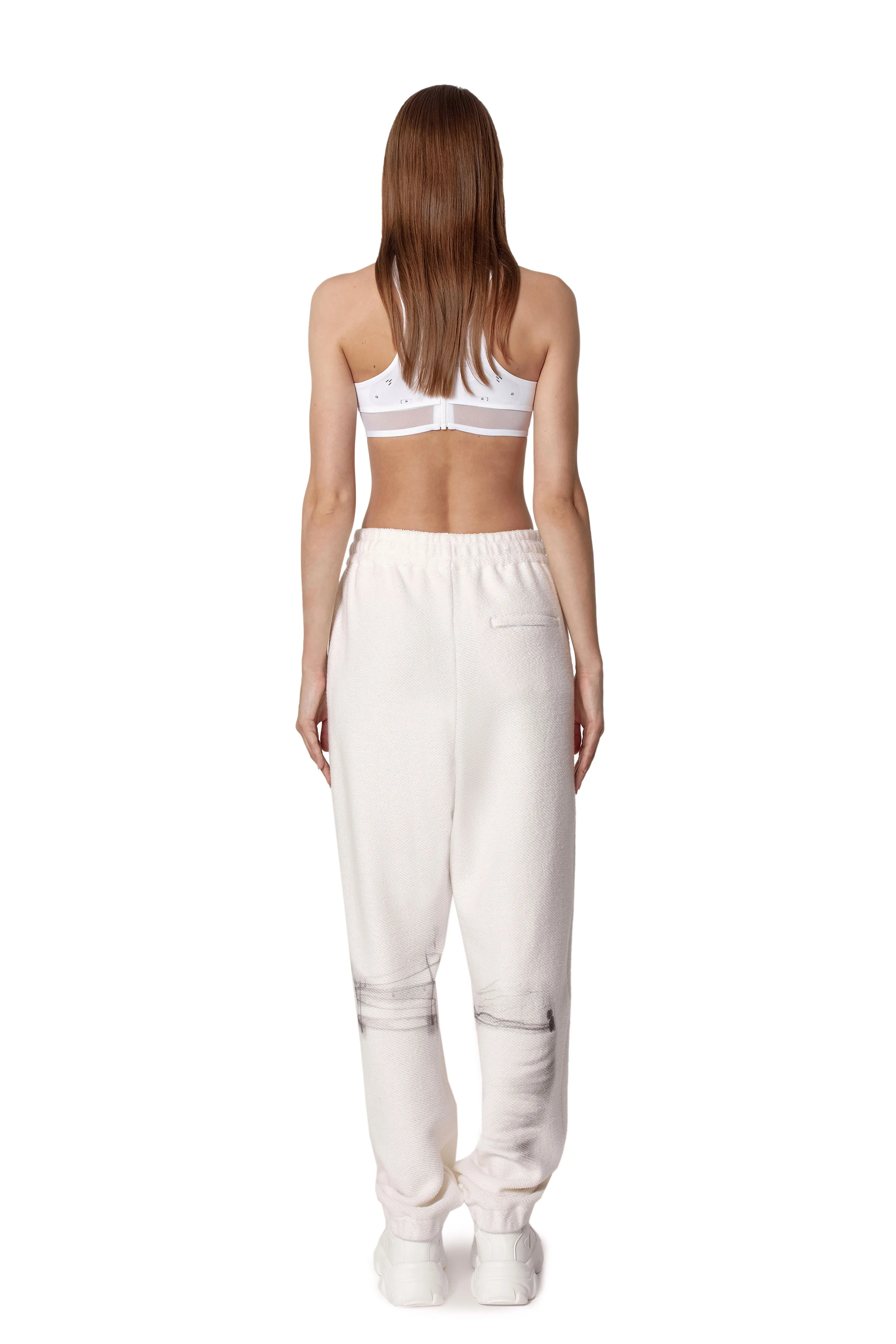 White space suit pants