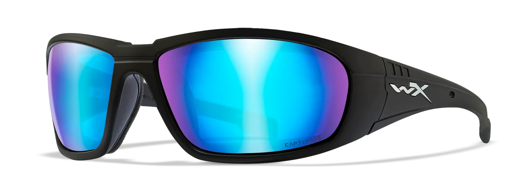 WILEY X BOSS Sunglasses with Removable Facial Cavity Seal