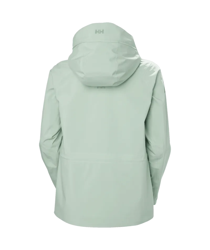 WOMEN'S HP RACING HOODED JACKET - EUCAPLYPTUS