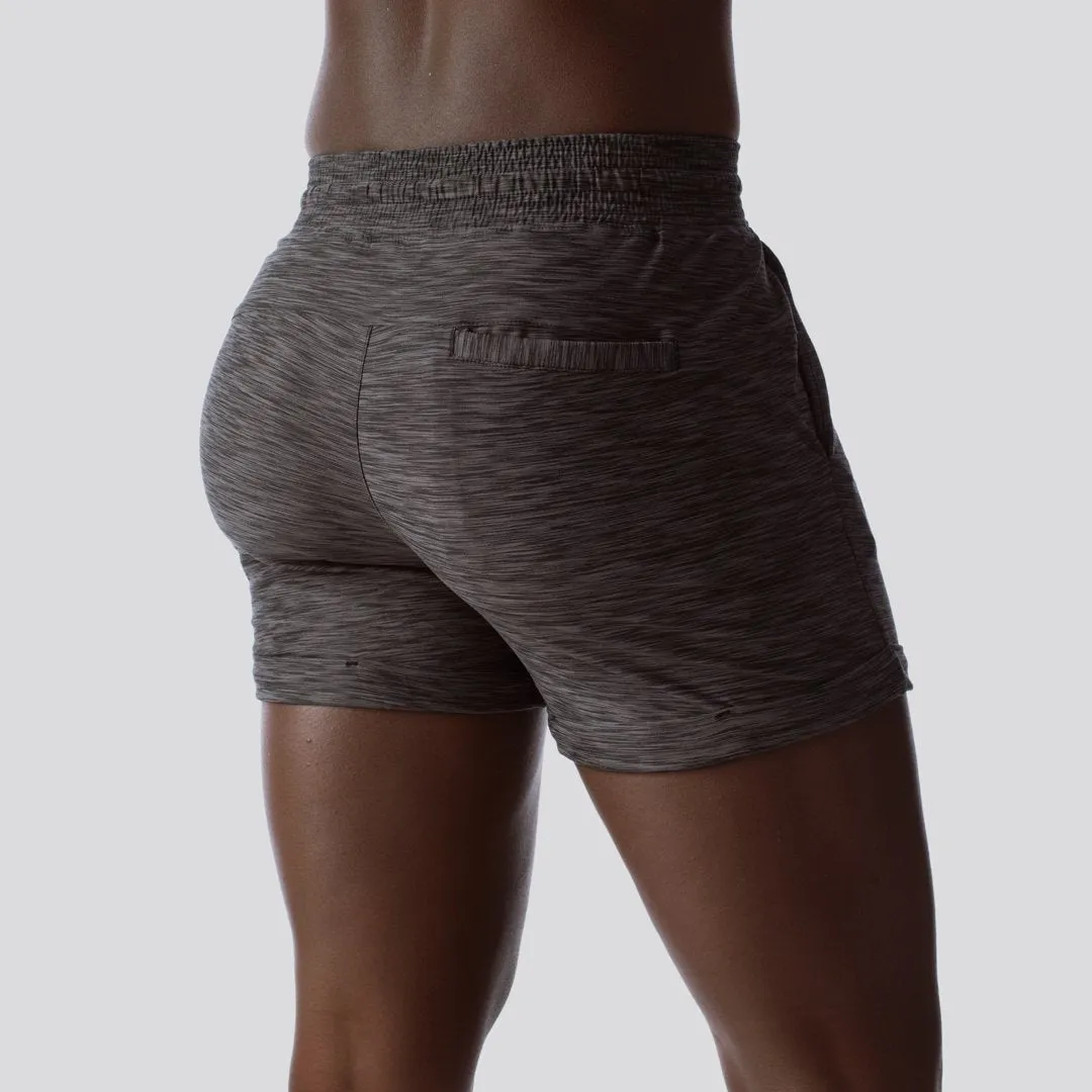 Women's Lounge Short (Heather Black)