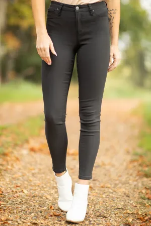 YMI Charcoal Hyperstretch Pants